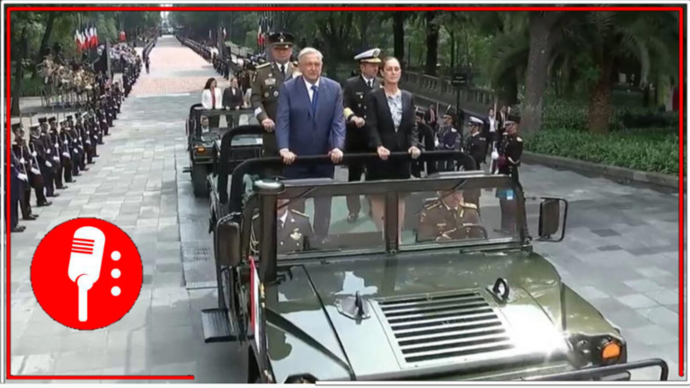 López Obrador y Claudia Sheinbaum encabezan ceremonia en honor a los Niños Héroes por el 177 aniversario de la Gesta Heroica