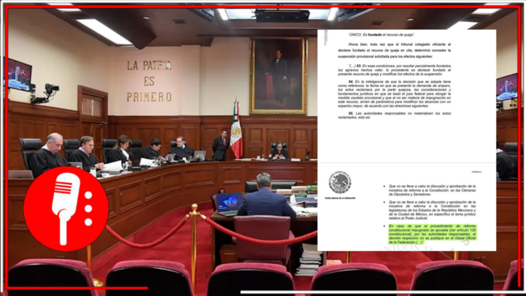 Juez aliado de Norma Piña frena publicación de la Reforma Judicial impulsada por López Obrador