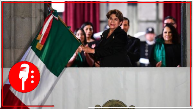 Delfina Gómez hace historia al encabezar el primer Grito de Independencia de una mujer en el Estado de México