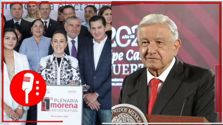 Una vez más, López Obrador se despide del pueblo, afirmando que, con Claudia Sheinbaum y los legisladores de la 4T, deja al país en muy buenas manos