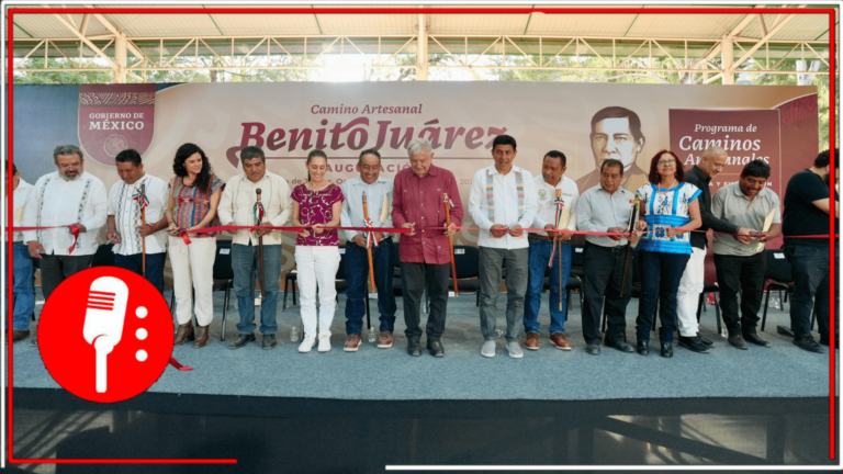 López Obrador y Sheinbaum inauguran el “Camino de Benito Juárez” y refrendan su compromiso con Oaxaca