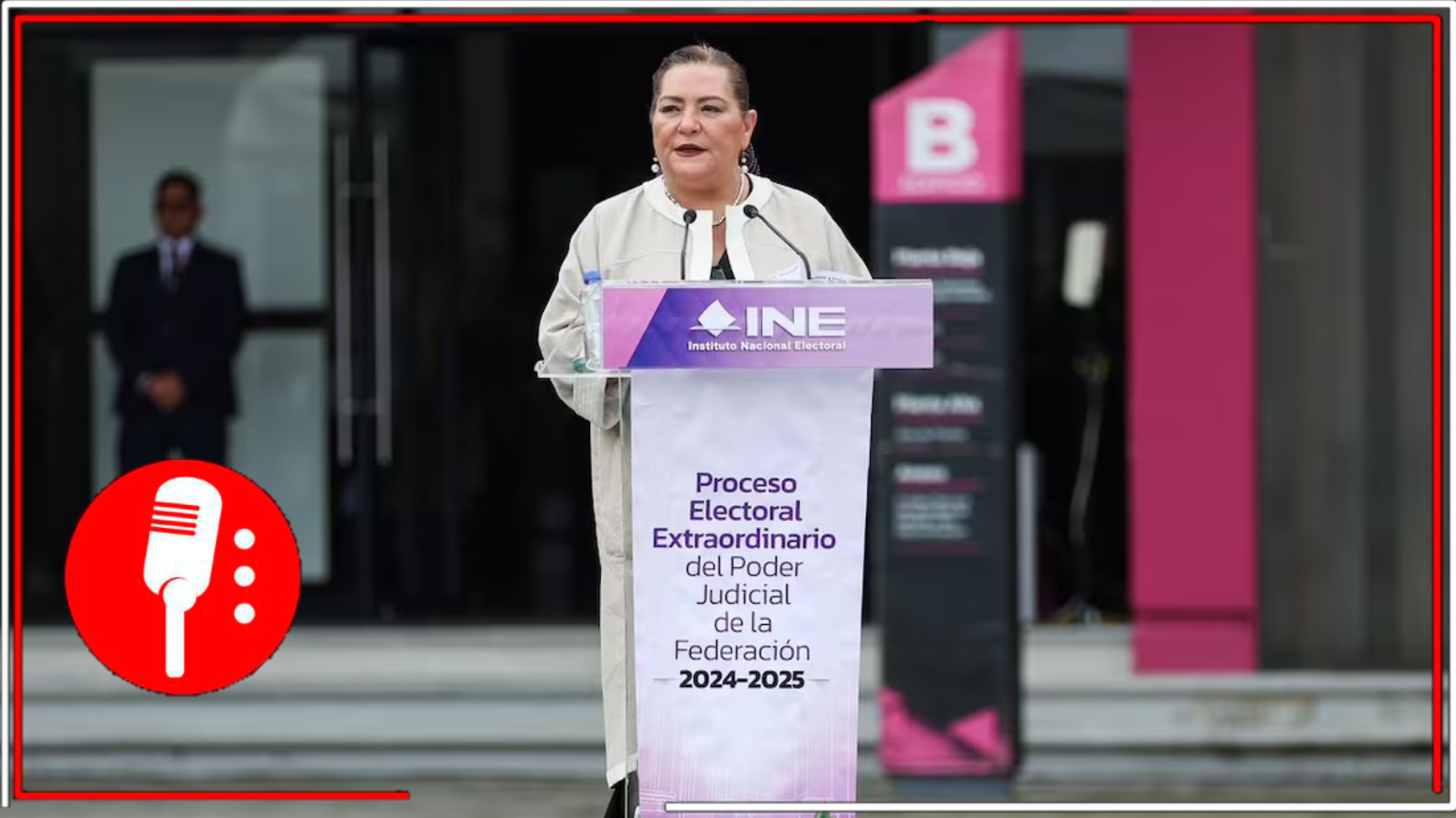 Guadalupe Taddei, presidenta del INE, anuncia el incio de preparativos para el proceso electoral de jueces, ministros y magistrados