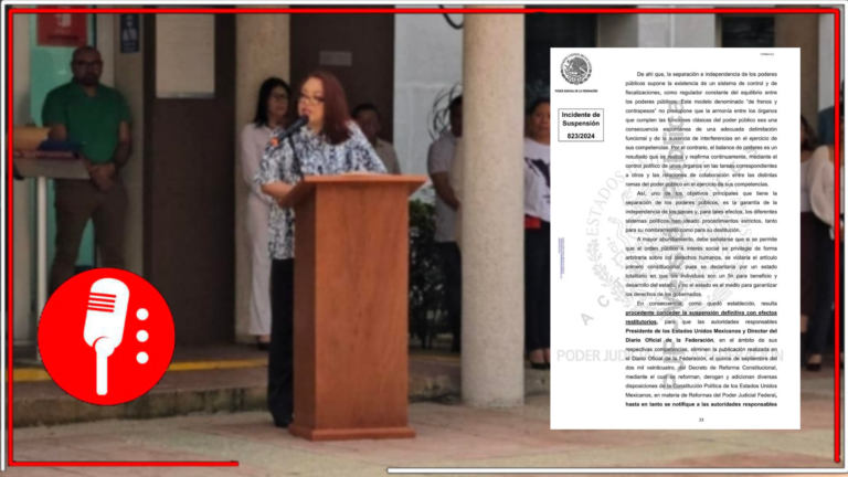 Jueza federal pretende revertir un proceso culminado y ordena eliminar la Reforma Judicial del Diario Oficial de la Federación