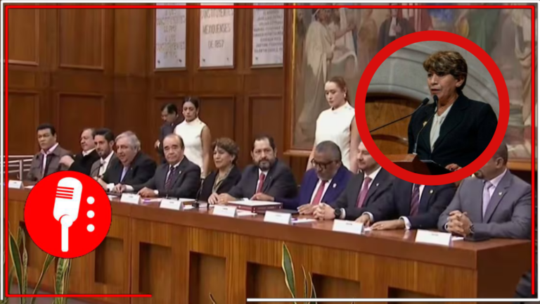 Delfina Gómez entrega personalmente su primer Informe de Gobierno a la LXII Legislatura