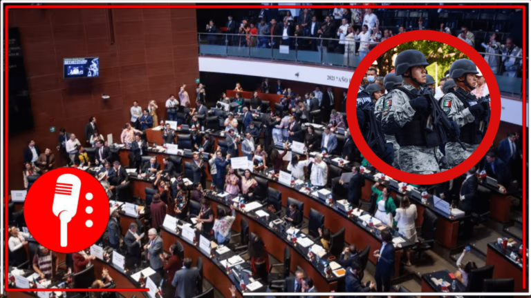 Con 86 votos a favor y 42 en contra, Senado aprueba reforma de la Guardia Nacional