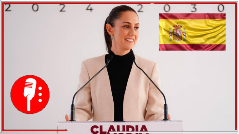 Claudia Sheinbaum descarta ruptura de relaciones diplomáticas con España tras la publicación de su carta