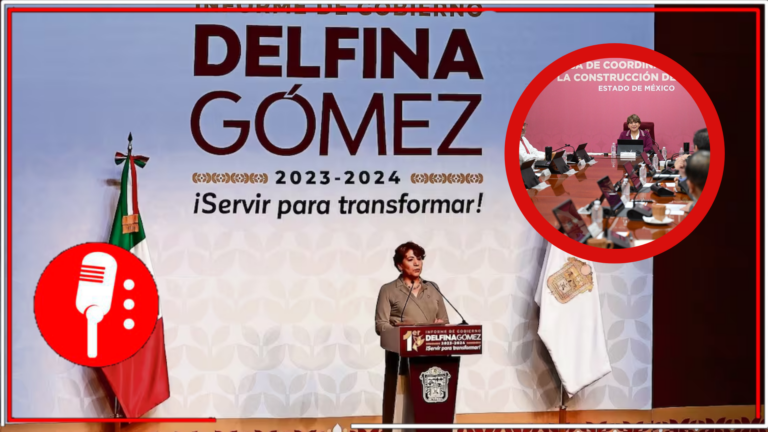 Delfina Gómez presenta resultados en seguridad durante su primer informe de gobierno en el Estado de México