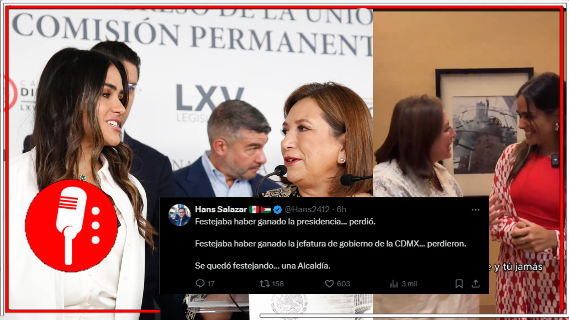 Usuarios de redes sociales se burlan de Xóchitl Gálvez por colgarse de la “victoria” electoral de Alessandra Rojo de la Vega