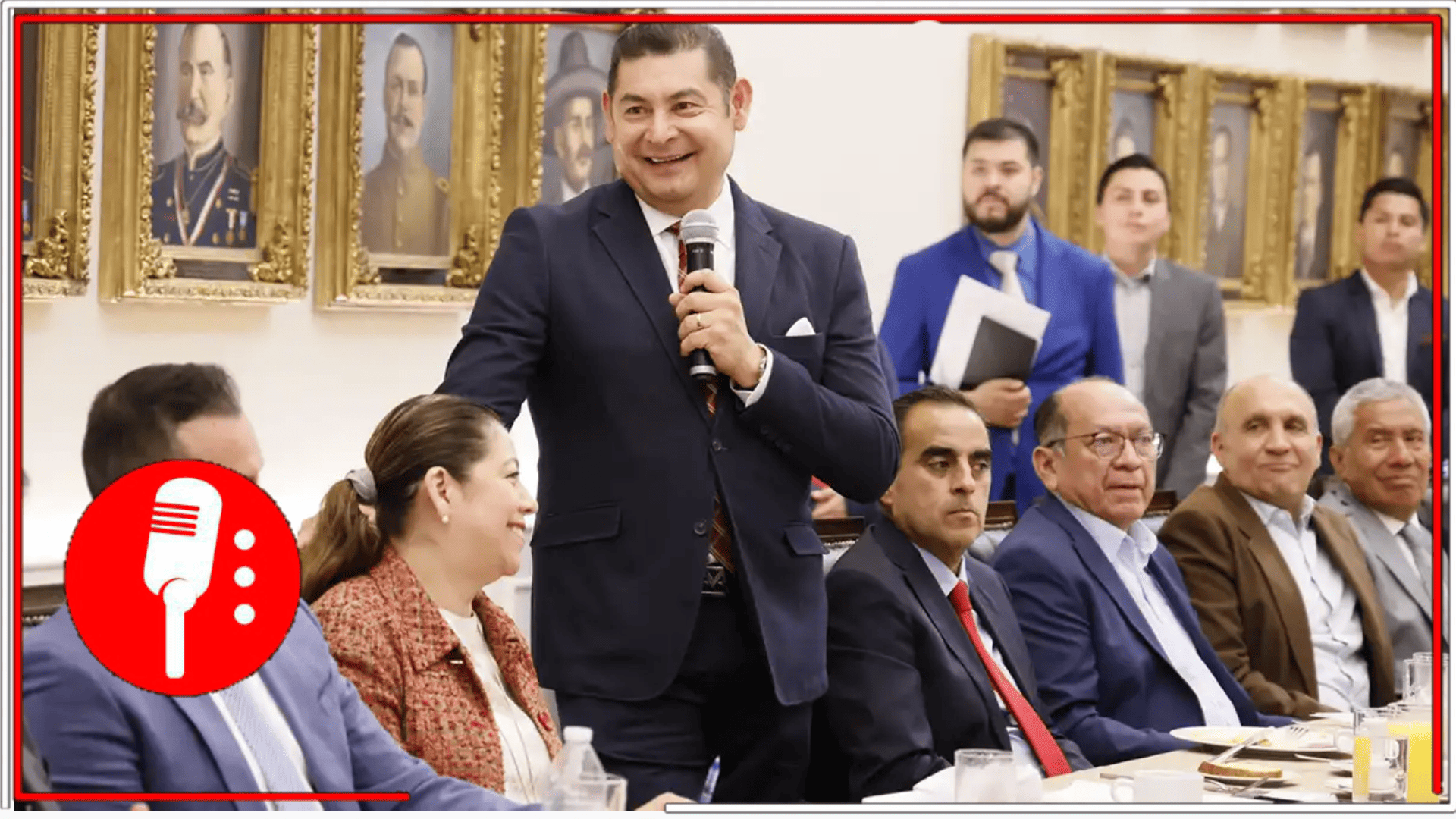 Alejandro Armenta se compromete a respetar la división de poderes y a colaborar con el Congreso de Puebla