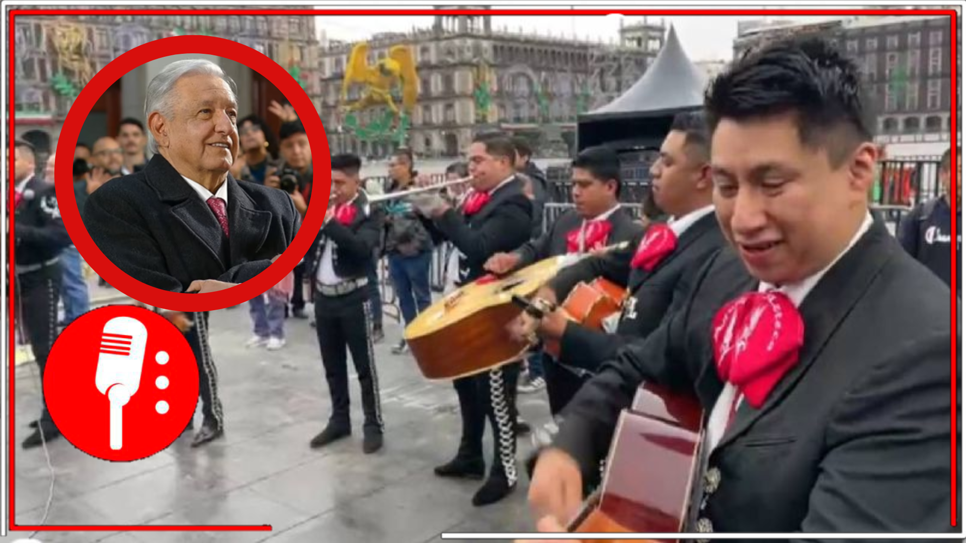Simpatizantes se congregan en el Zócalo para despedir a López Obrador en su último día como presidente