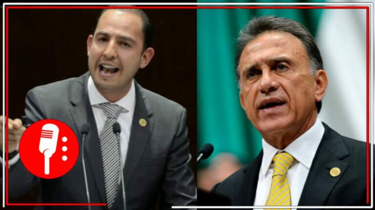 Miguel Ángel Yunes Linares y Marko Cortés se confrontan en el Senado de la República (VIDEO)