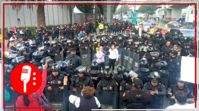 Elementos de Seguridad Pública de la CDMX no reprimieron a manifestantes del Poder Judicial