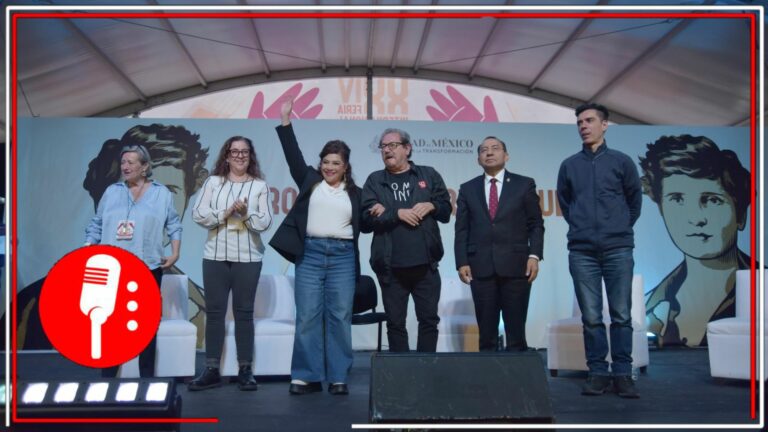 La Jefa de Gobierno de la CDMX inaugura la FIL del Zócalo
