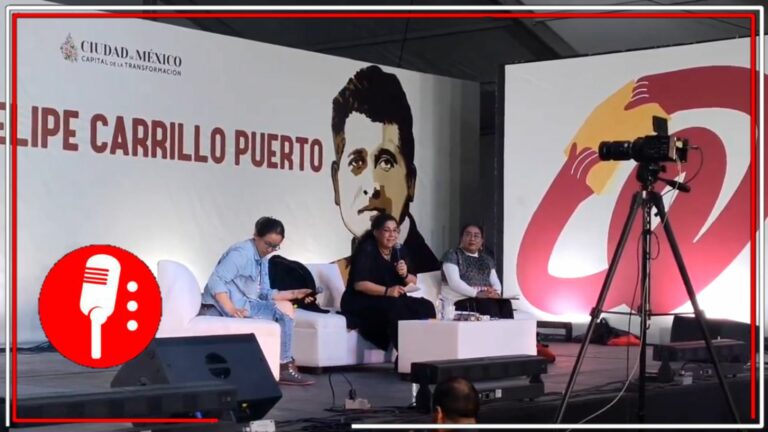 Lenia Batres habla de la Reforma Judicial en la FIL del Zócalo