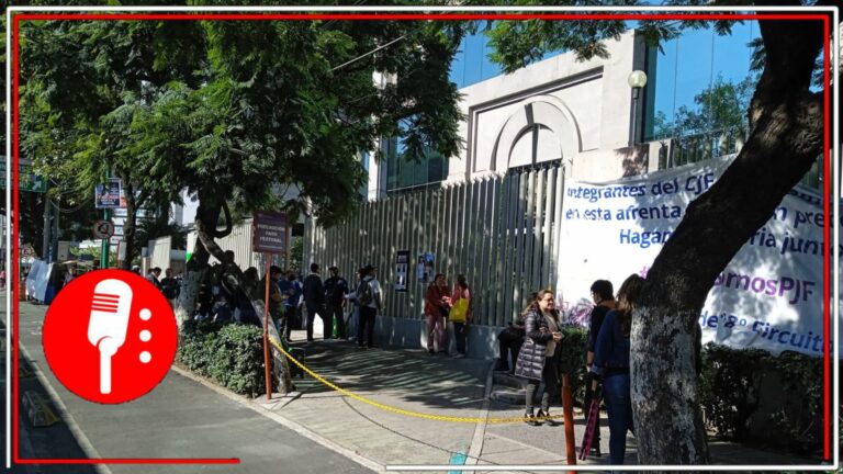 Continua el paro de labores del Poder Judicial