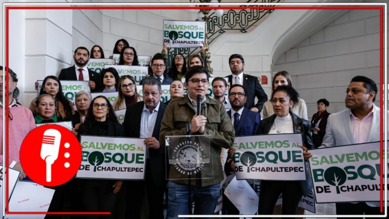Morena defiende el Bosque de Chapultepec ante intento de desarrollo inmobiliario