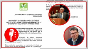 PVEM desmiente estar en contra de la iniciativa de supremacía constitucional que propuso Morena