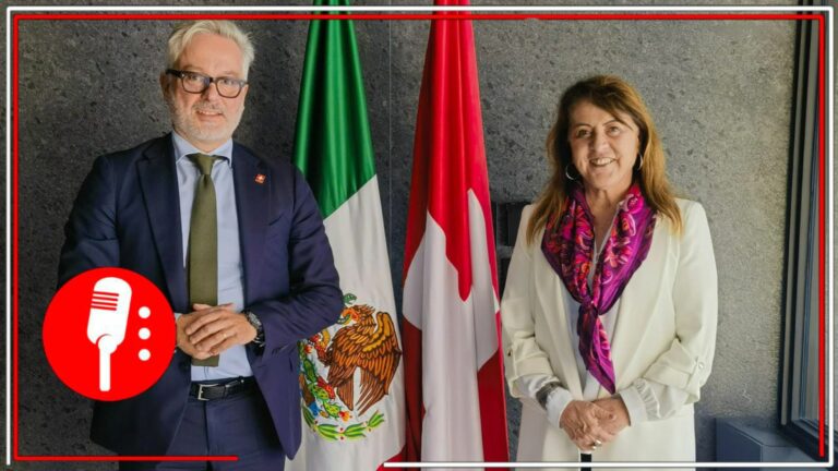 La gobernadora de Morelos, se reunió con el embajador de Suiza en México para fortalecer vínculos