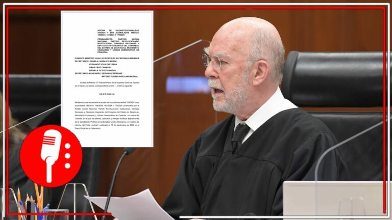 Ministro de la SCJN propone declarar inconstitucional la elección de jueces y magistrados