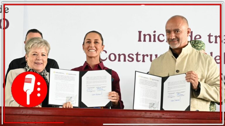 La presidenta Claudia Sheinbaum da inicio a los trabajos preliminares de la construcción del tren México-Querétaro