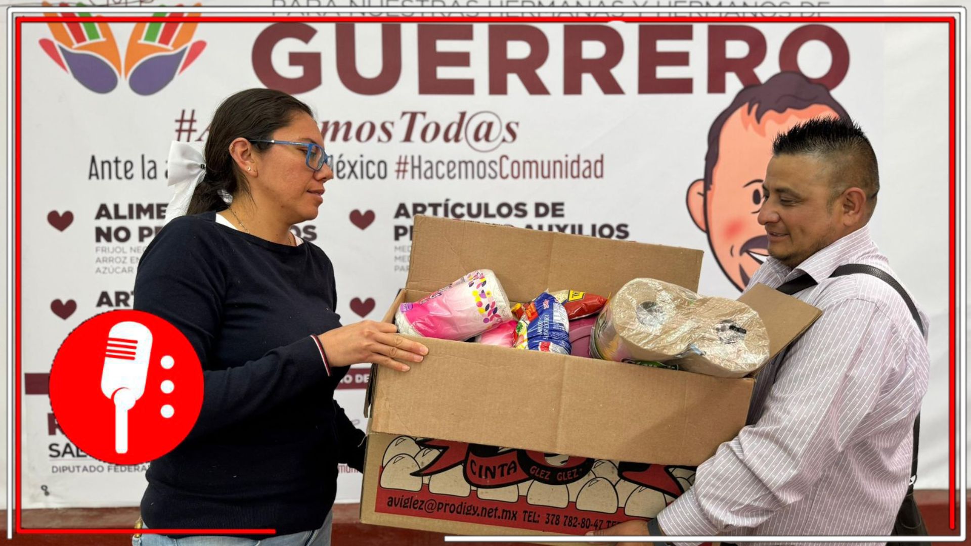 Tláhuac instala otro centro de acopio para apoyar a las familias daminificadas por el huracán ‘John’