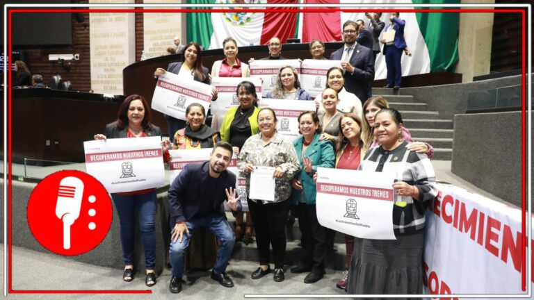 Diputados aprueban reforma para el regreso de los trenes de pasajeros