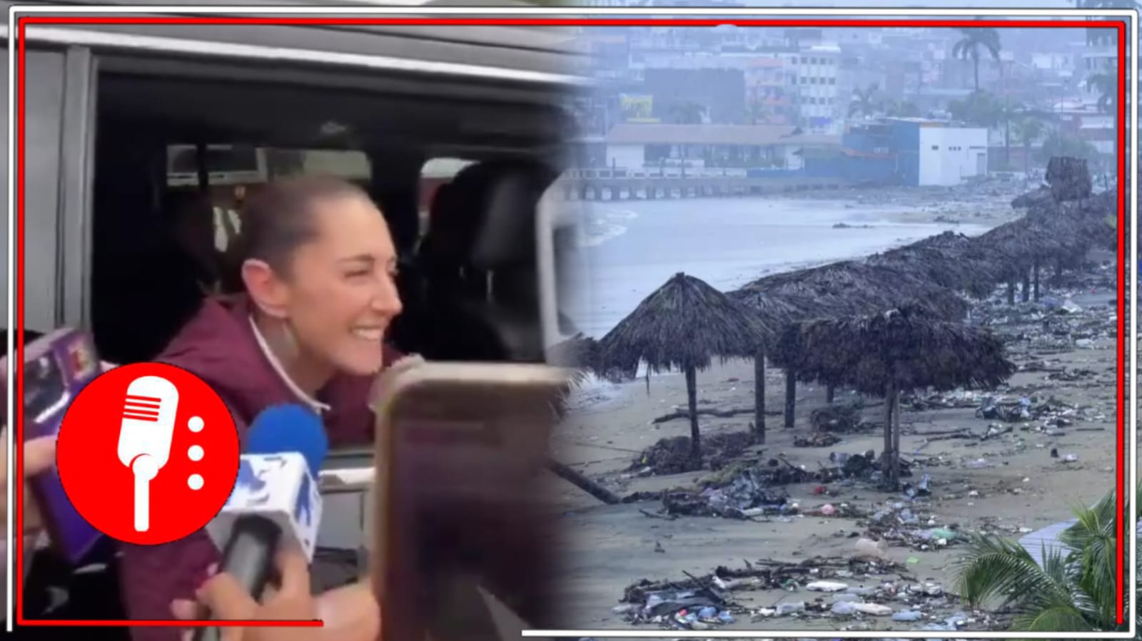 La Presidenta Claudia Sheinbaum llega a Acapulco para reunirse con autoridades locales; también atendió peticiones de locales (VIDEOS)