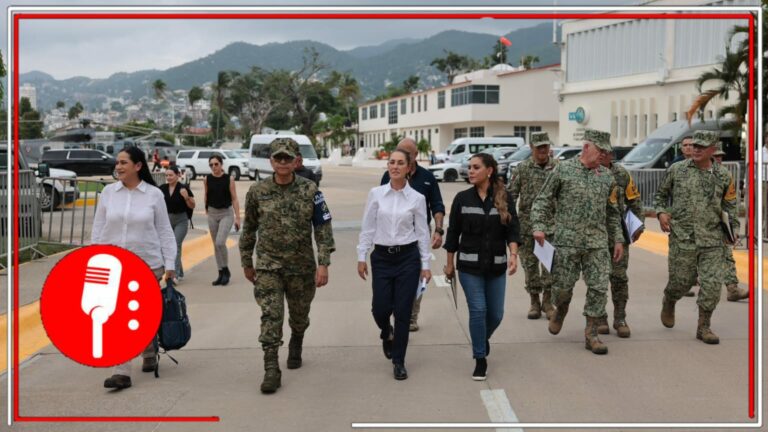 La Presidenta Claudia Sheinbaum y la gobernadora Evelyn Salgado concluyen la reunión enfocada en levantar a Guerrero