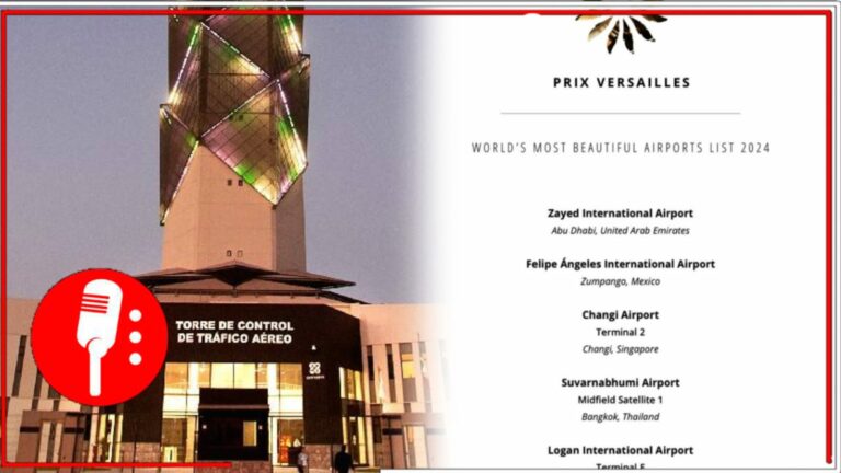 La 4T deslumbra al resto del mundo: El AIFA recibe el Prix Versalles, que reconoce a nivel mundial su arquitectura y diseño