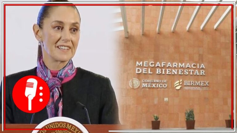 Un sistema de salud a la altura: La Presidenta Claudia anuncia que la Megafarmacia del Bienestar contará con mayor tecnología