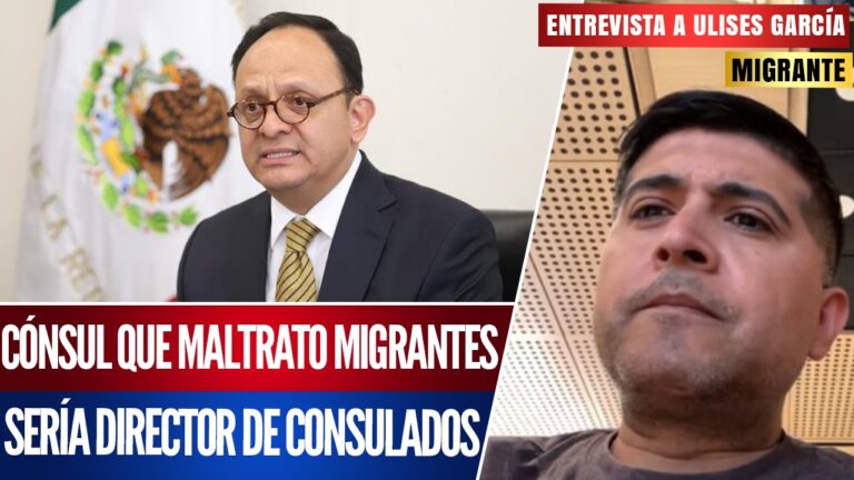 #Entrevista | Ulises García, líder de migrantes, denuncia abuso de poder y amenazas por parte de Jorge Islas, Coordinador General de los Consulados de México