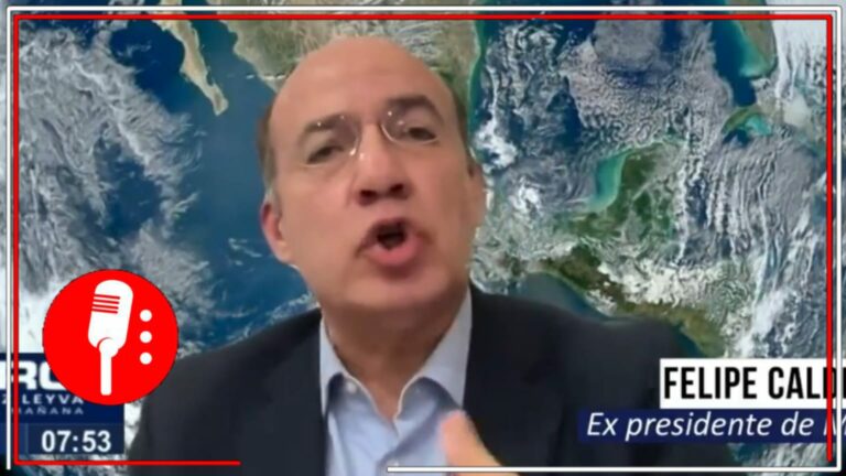 Nervioso, Felipe Calderón llama “mediocre y miserable” a Marko Cortés por deslindarse de su gobierno