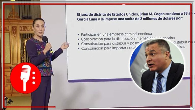 El pueblo de México no puede olvidar: La Presidenta se pronuncia sobre sentencia de García Luna y como Calderón “no se enteró”
