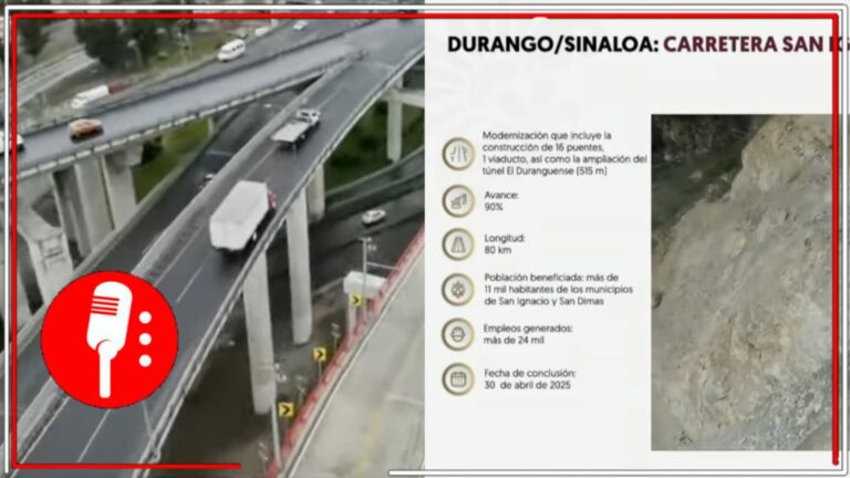 Infraestructura, clave para el desarrollo del país: Titular de la SICT presenta avance de las mega obras que realiza la 4T