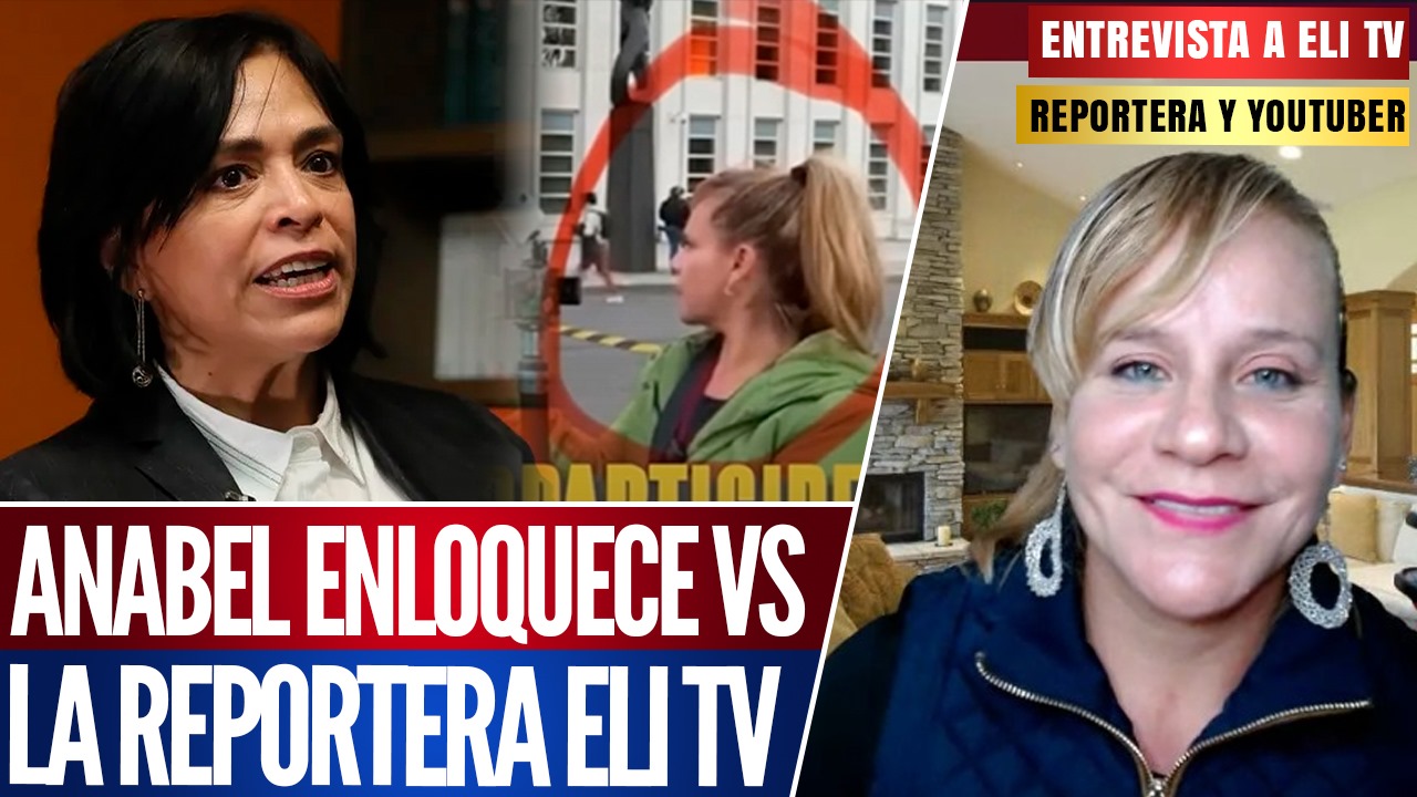 #Entrevista | La reportera ELI TV responde a las acusaciones de Anabel Hernández por supuestamente agredirla al salir del juicio de Garcia Luna