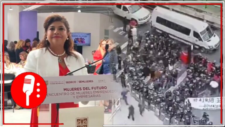 Clara Brugada desmiente que elementos de la policía de la CDMX hayan &#8220;reprimido&#8221; protesta del Poder Judicial durante la Fórmula 1 (VIDEO)