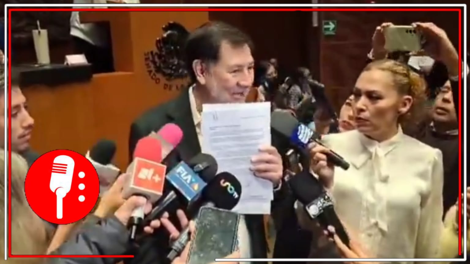 Gerardo Fernández Noroña confirma la renuncia de 8 ministros de la SCJN; será el pleno del Senado el que decida si las acepta