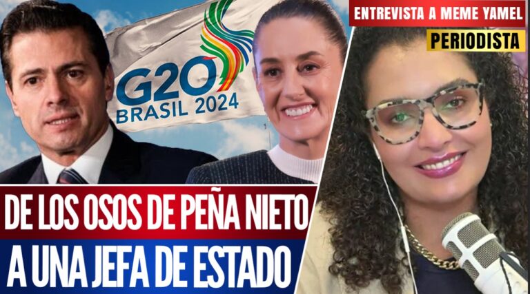 #Entrevista | La periodista Meme Yamel asegura que la participación de la presidenta Claudia Sheinbaum en el G20 es un hecho de liderazgo e histórico