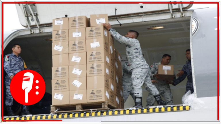 La Sedena envía más de 133 toneladas de ayuda a los estados afectados por el huracán John