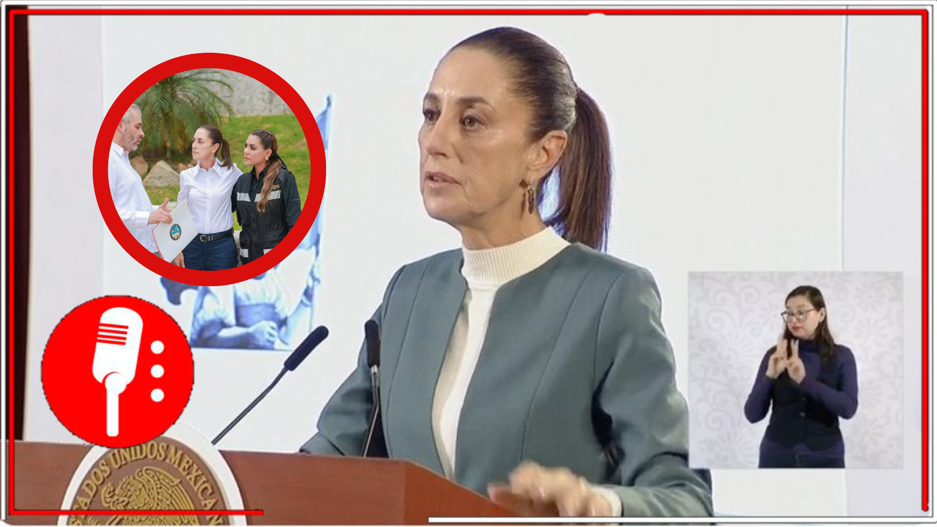 Sheinbaum informa que se reforzarán medidas ante más lluvias en Guerrero tras el paso del huracán John
