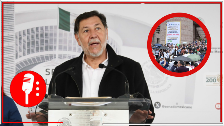 Gerardo Fernández Noroña desestima suspensiones irregulares sobre Reforma Judicial en conferencia de prensa