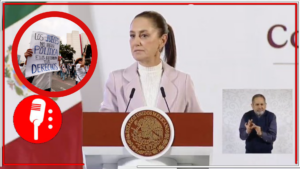 Claudia Sheinbaum denuncia a trabajadores golpistas del Poder Judicial por afectar la seguridad nacional con su paro laboral