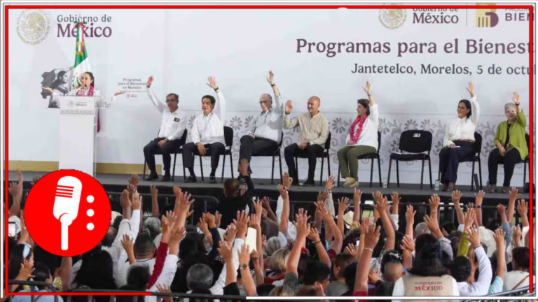 Durante su gira en Morelos, Sheinbaum promete elecciones democráticas para jueces y ministros