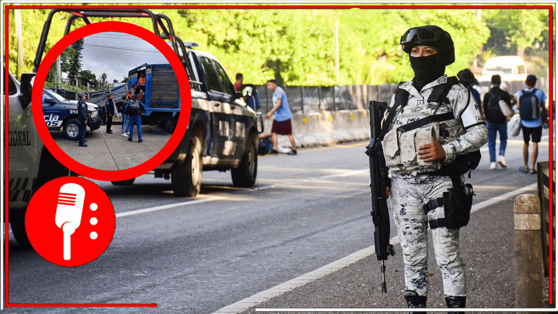 Rescate de 51 migrantes en Morelos durante operativo coordinado entre autoridades