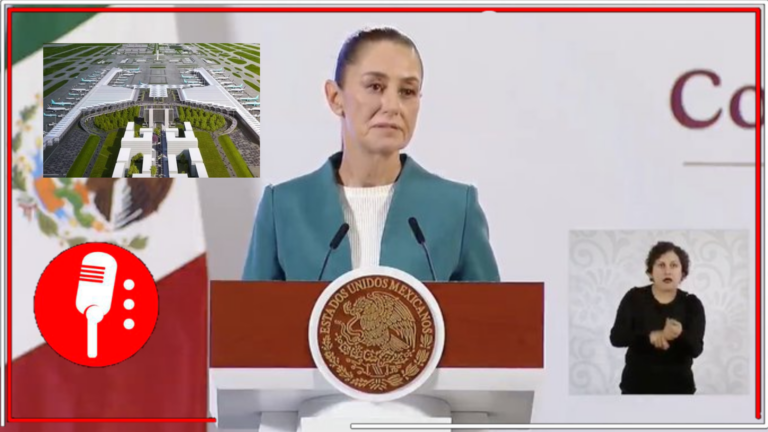 Claudia Sheinbaum celebra el reconocimiento al AIF como uno de los aeropuertos más bellos del mundo