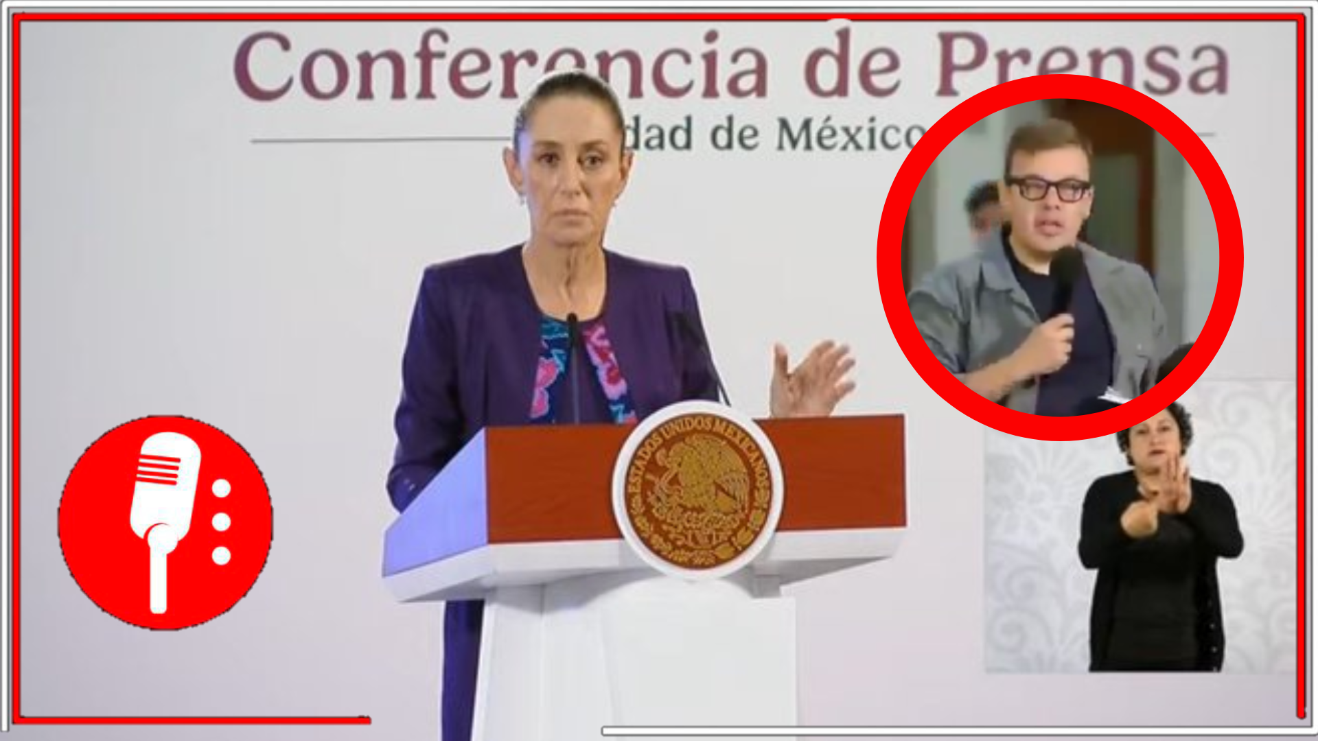 Claudia Sheinbaum batea a reportero europeo que quiso polemizar con la relación entre México y España