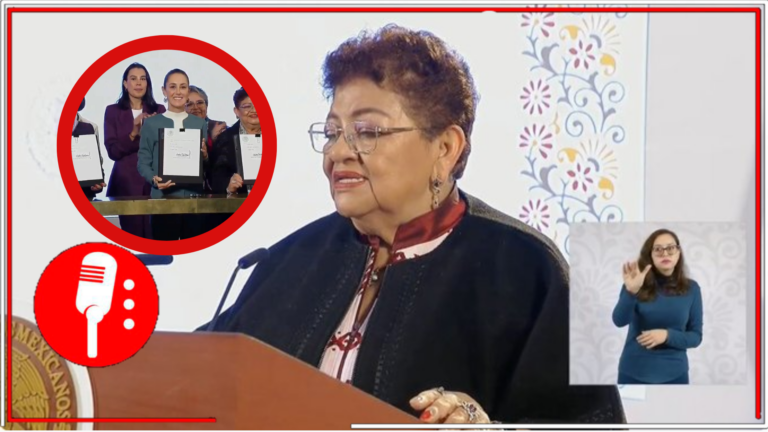 Ernestina Godoy y Claudia Sheinbaum explican la inicitaiva de reforma enviada al Senado para fortalecer la investigación de delitos de género