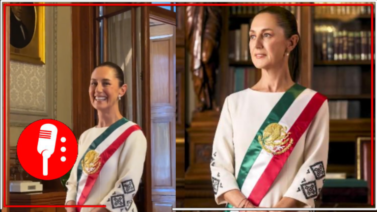 Claudia Sheinbaum comparte el detrás de cámaras de su fotografía oficial para el sexenio