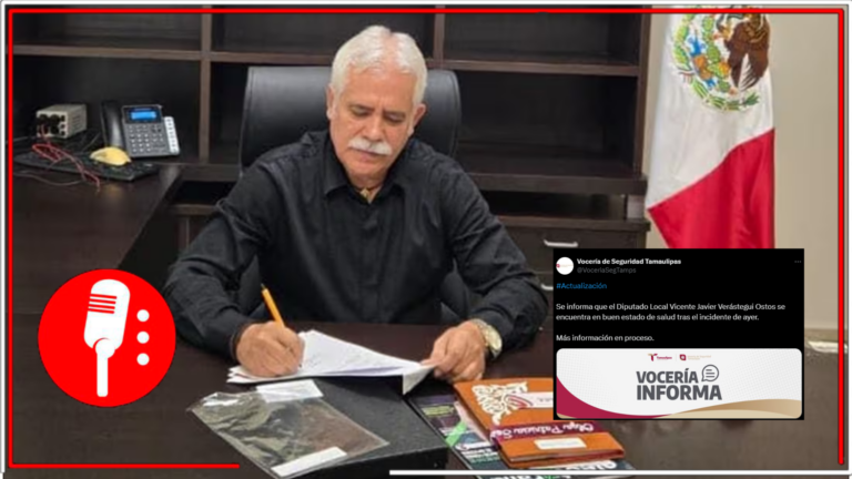 La Fiscalía descarta secuestro de Vicente Verástegui, diputado local del PAN en Tamaulipas