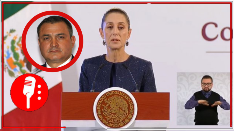 Claudia Sheinbaum expone el cinismo de García Luna reflejado en la misiva en la que menciona a AMLO y la Reforma Judicial